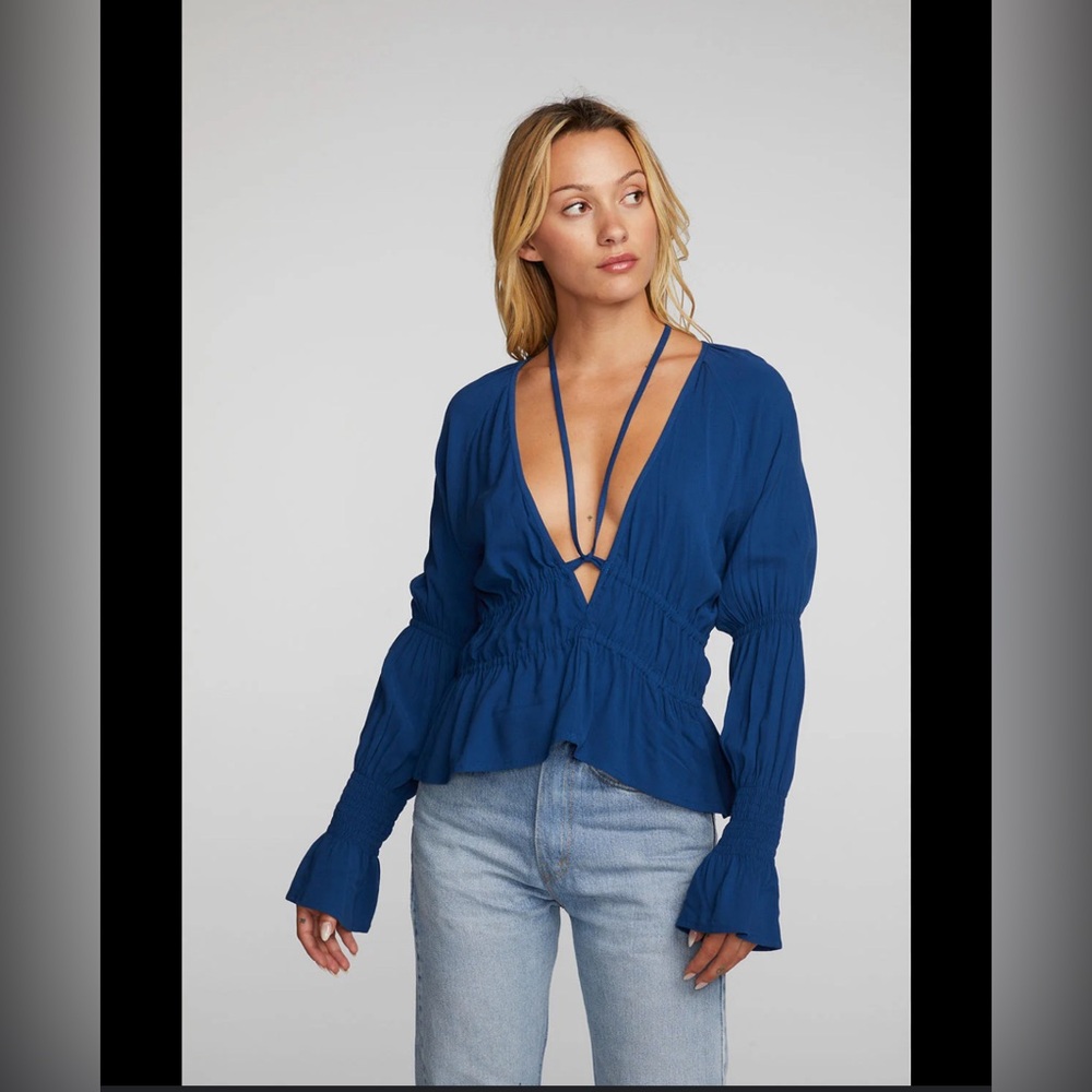 Chaser blue top